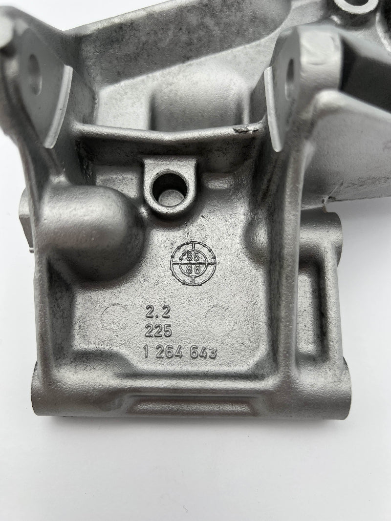 BMW Alternator / Power Steering Pump Mounting Bracket – Genuine BMW 1264643 (Vapor Honed / Refinished OEM Part) - Classic Volt