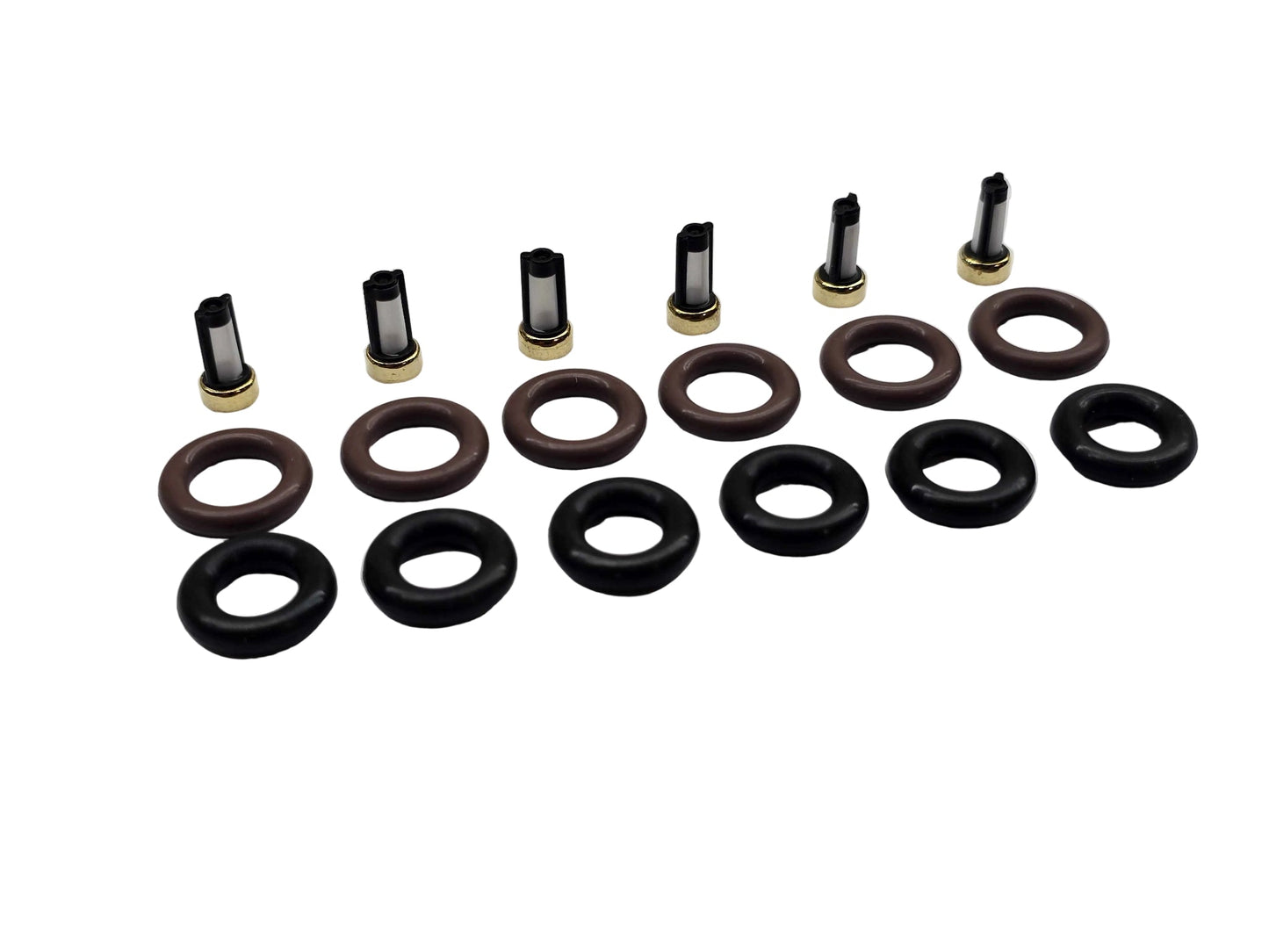 BMW E46 M3 S54 Fuel Injector Rebuild Kit – Viton FKM O - Rings (Fits Bosch, 6 Cyl) - Classic Volt