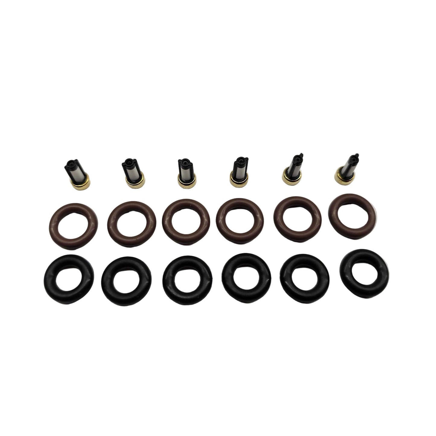 BMW E46 M3 S54 Fuel Injector Rebuild Kit – Viton FKM O - Rings (Fits Bosch, 6 Cyl) - Classic Volt