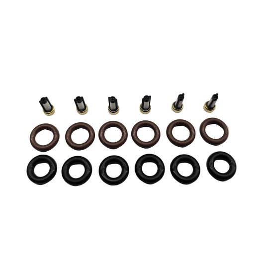 BMW E46 M3 S54 Fuel Injector Rebuild Kit – Viton FKM O - Rings (Fits Bosch, 6 Cyl) - Classic Volt