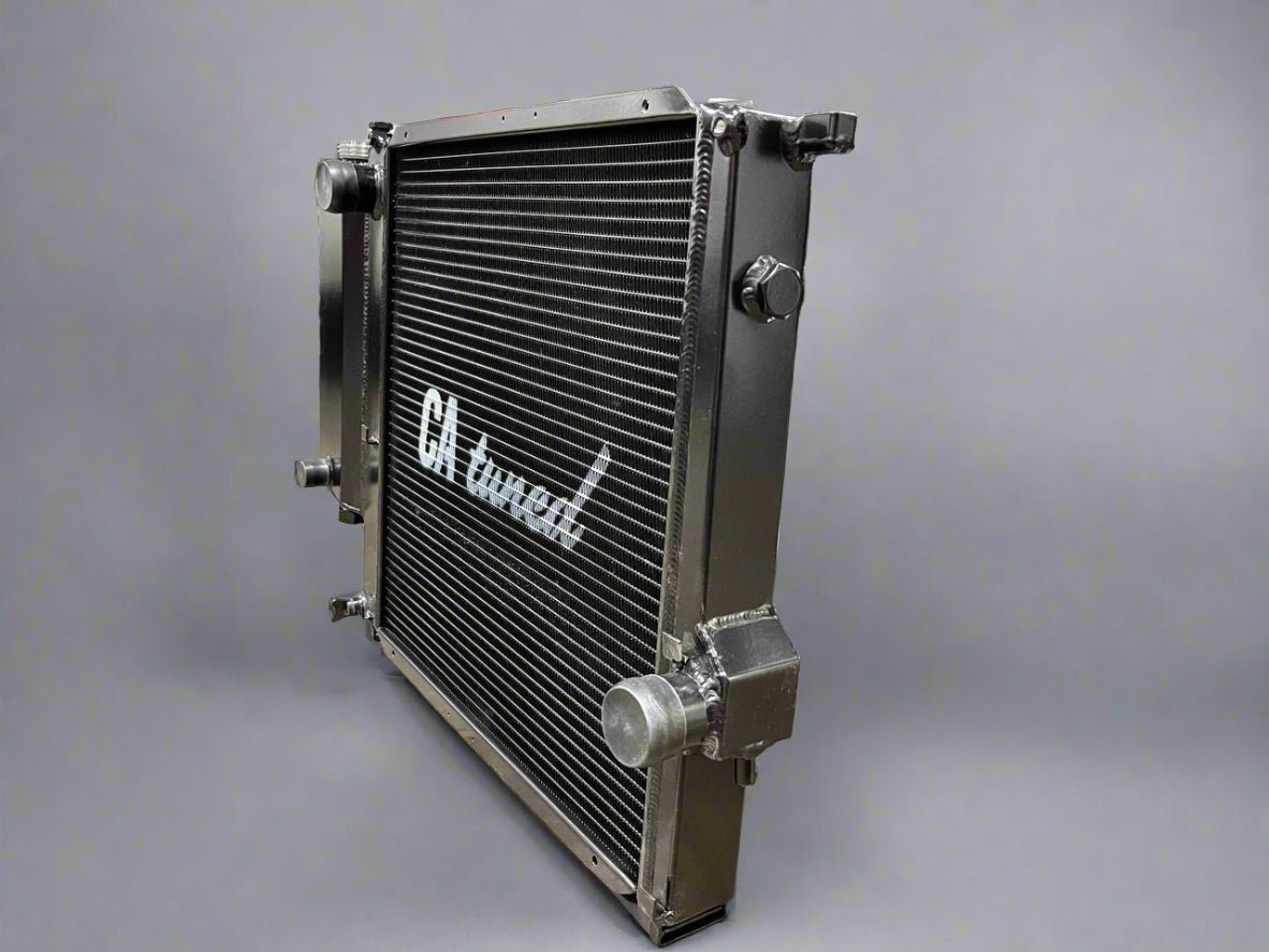 CAtuned All - Aluminum Radiator for BMW E30 318is – M42 Engine | Black Series - Classic Volt