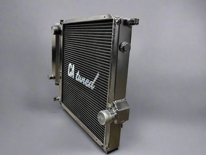 CAtuned All - Aluminum Radiator for BMW E30 318is – M42 Engine | Black Series - Classic Volt
