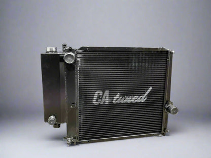 CAtuned All - Aluminum Radiator for BMW E30 318is – M42 Engine | Black Series - Classic Volt