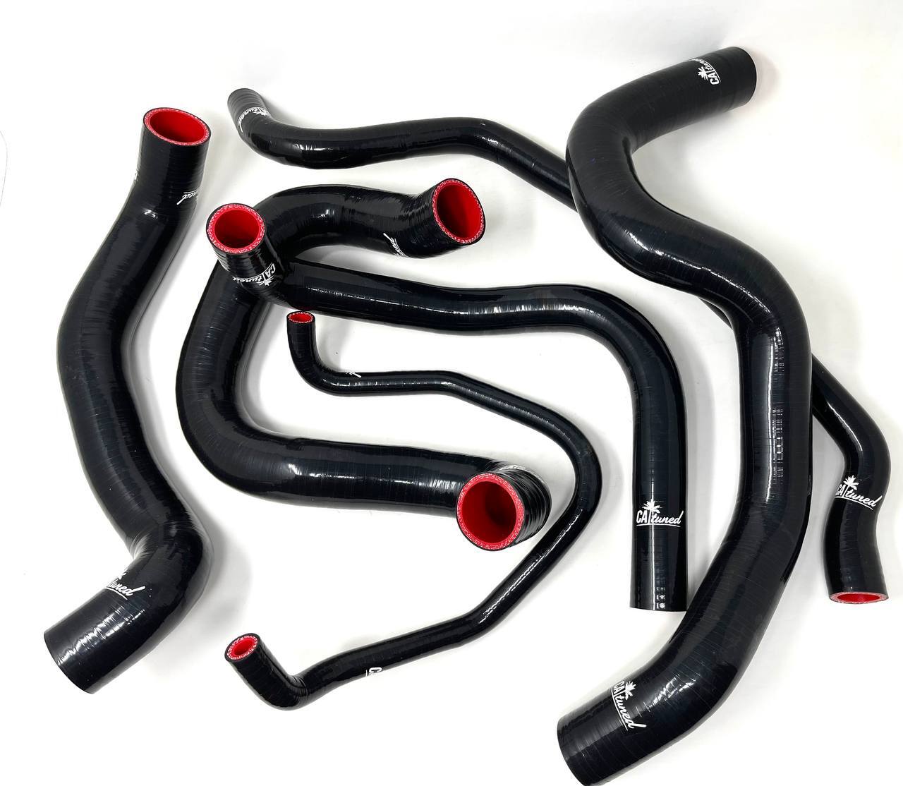CAtuned Silicone Cooling Hose Kit – Early Model BMW E30 2.7 M20 | Black, Lifetime Warranty - Classic Volt