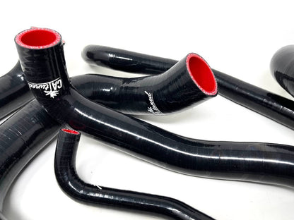 CAtuned Silicone Cooling Hose Kit – Early Model BMW E30 2.7 M20 | Black, Lifetime Warranty - Classic Volt