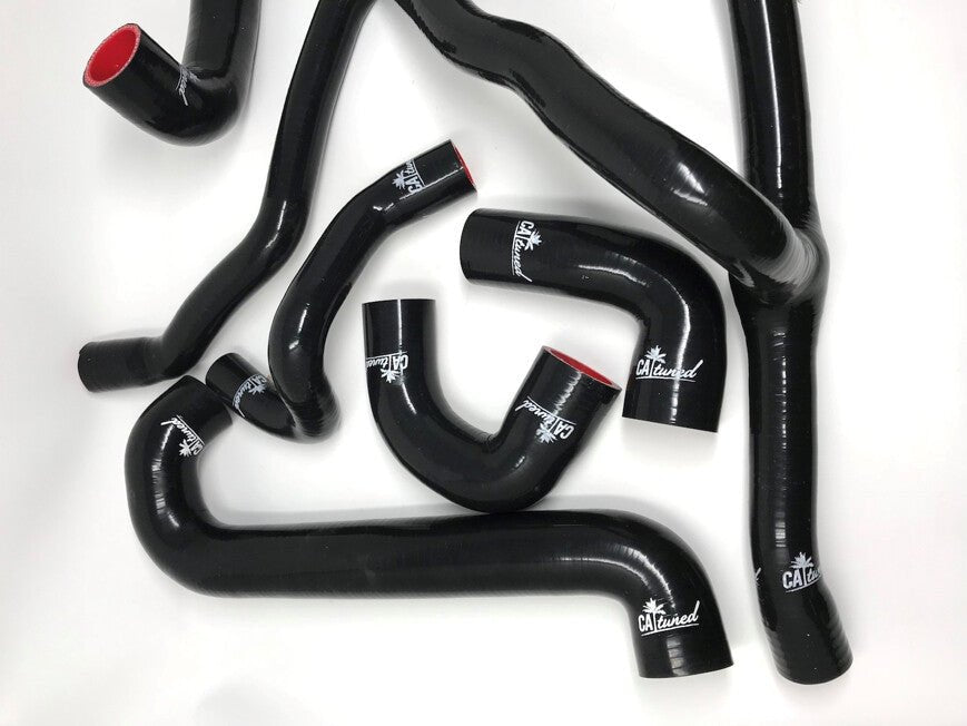 CAtuned Silicone Cooling Hose Kit for BMW E30 M20 2.5 – Black | Lifetime Warranty - Classic Volt