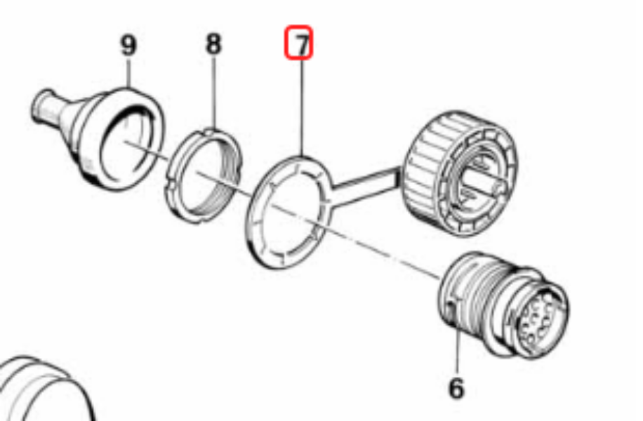 Genuine BMW Diagnostic Plug Cap – OEM 12 - 52 - 1 - 724 - 690 | Fits Z3, E28, E30, E31, E34, E36, E24, E32, E38, E39 - Classic Volt